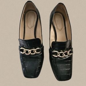 Liz Claiborne Womens Matching Block Heel Pumps